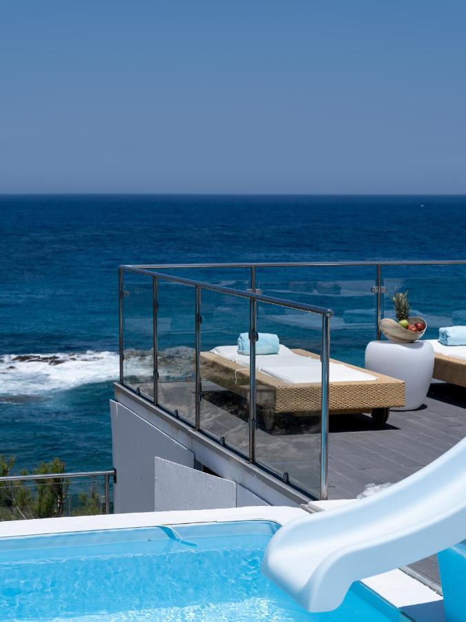 Icarus Luxury Beachfront Villa Gialiskari  Экстерьер фото
